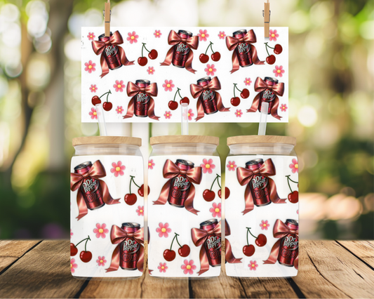 #128 Dr Pepper with Bows