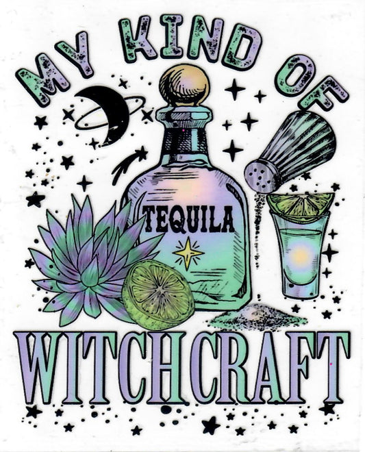 #93 3.5 inch decal "My kind of witchcraft"