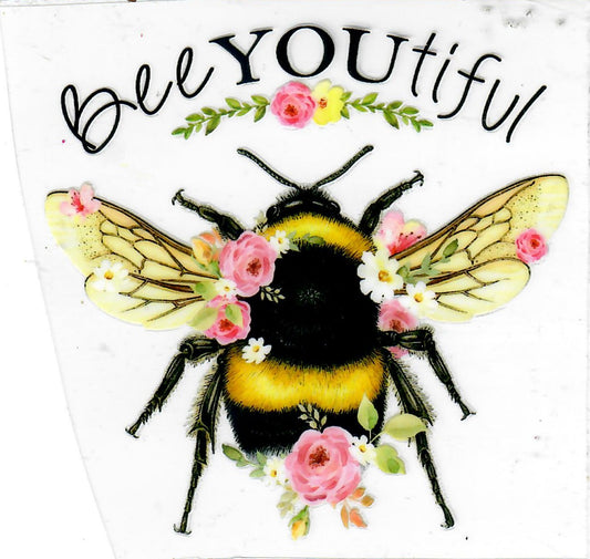 #80 3.5 inch decal "BeeYoutiful"